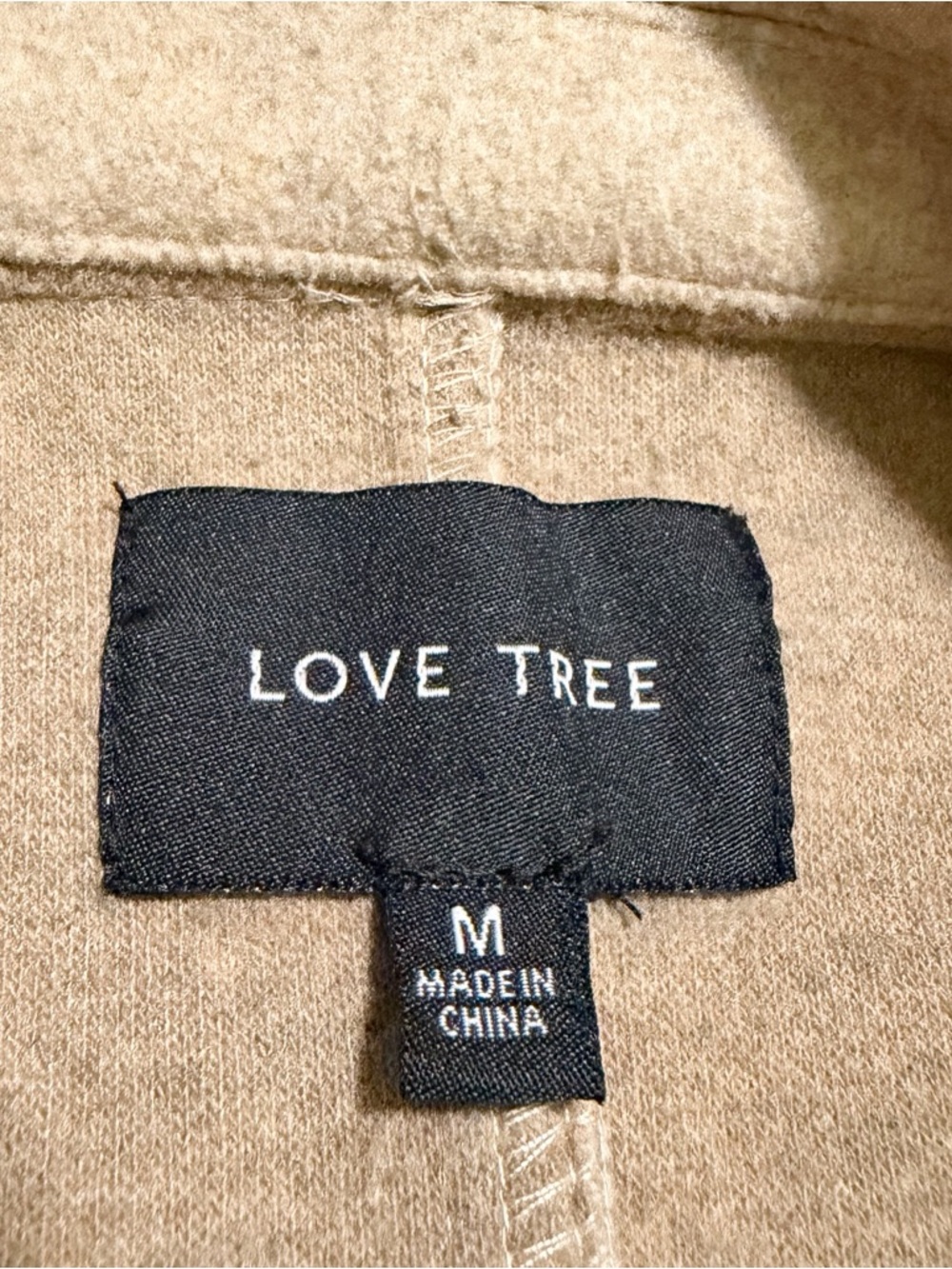 Love Tree Long Line Open Front Felted Vest - Picture 8 of 10